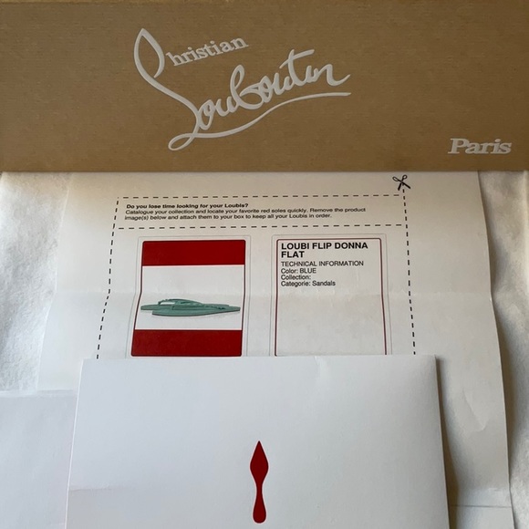 🩴CHRISTIAN LOUBOUTIN LOUBI FLIP DONNA FLAT🩴NWT - Picture 10 of 16